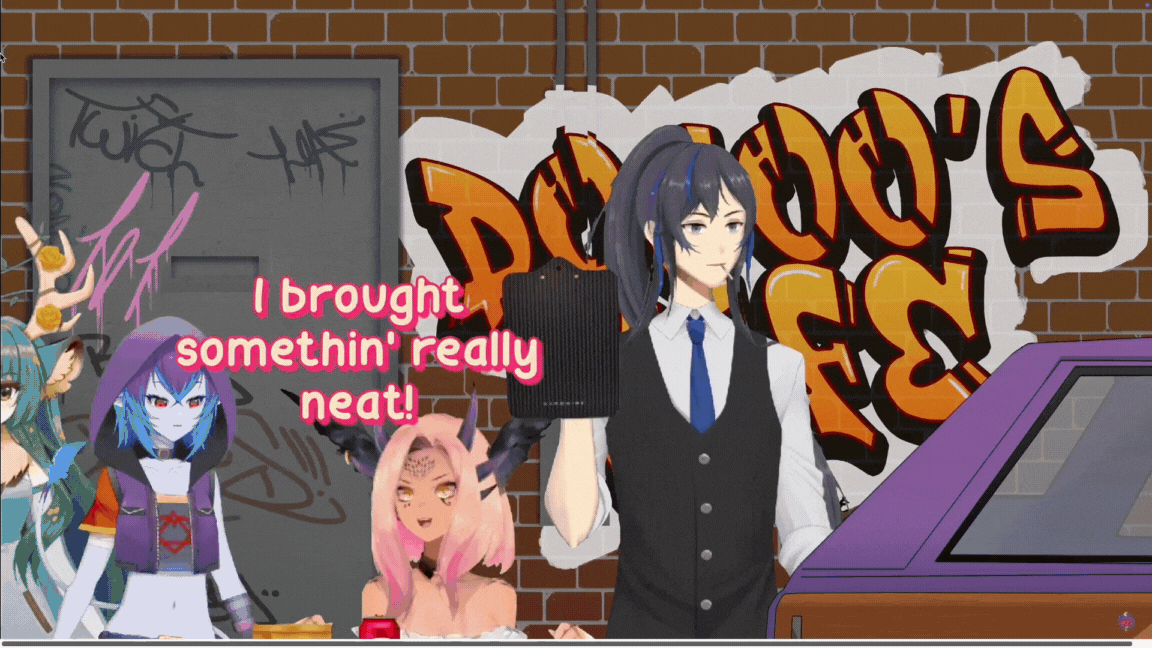 Takahata101 and Tricky on a road trip stream with an axe. 